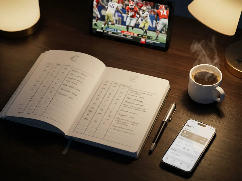 Gestión de bankroll apuestas fútbol americano universitario NCAAF
