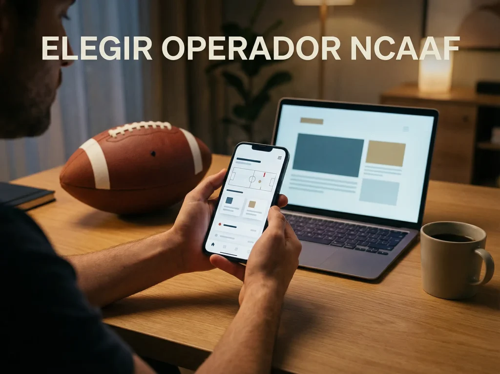 Comparativa de casas de apuestas para fútbol americano universitario