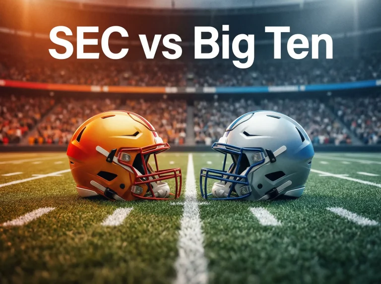 Comparativa SEC vs Big Ten apuestas fútbol americano universitario